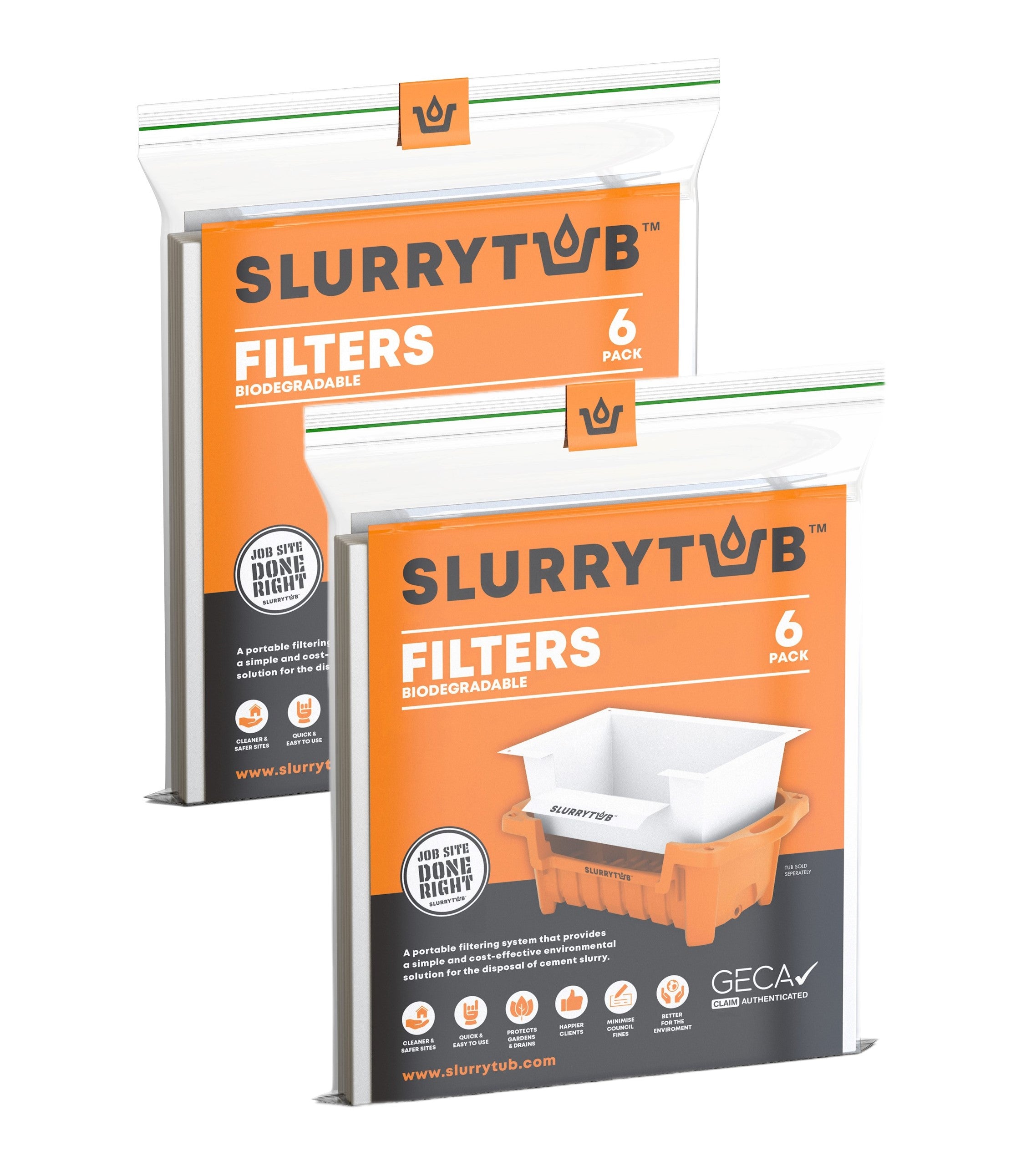 slurrytub starter kit slurry disposal filtering system 