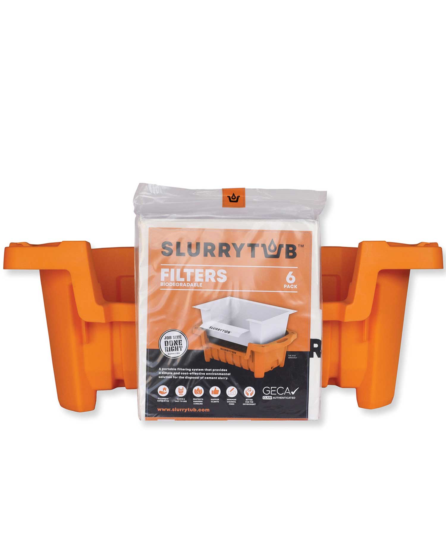 slurrytub starter kit slurry disposal filtering system 